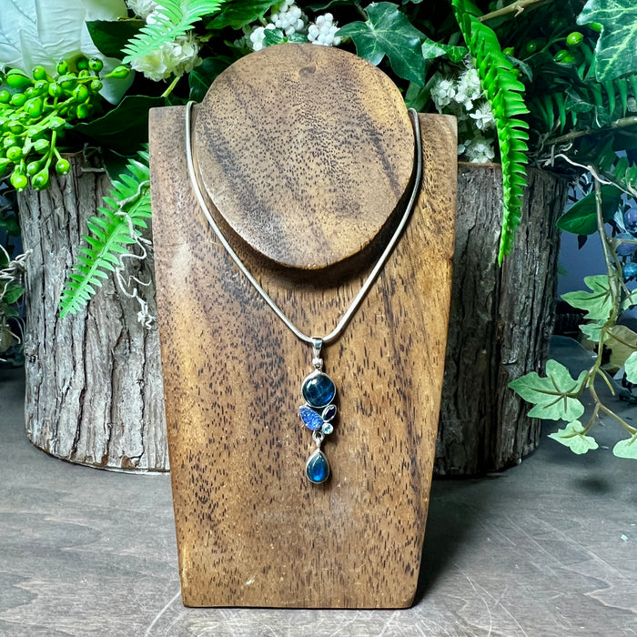 Labradorite Multi-Stone Pendant