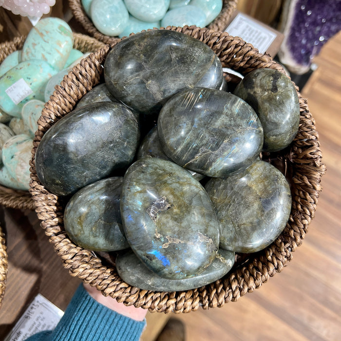 Labradorite Palm Stone