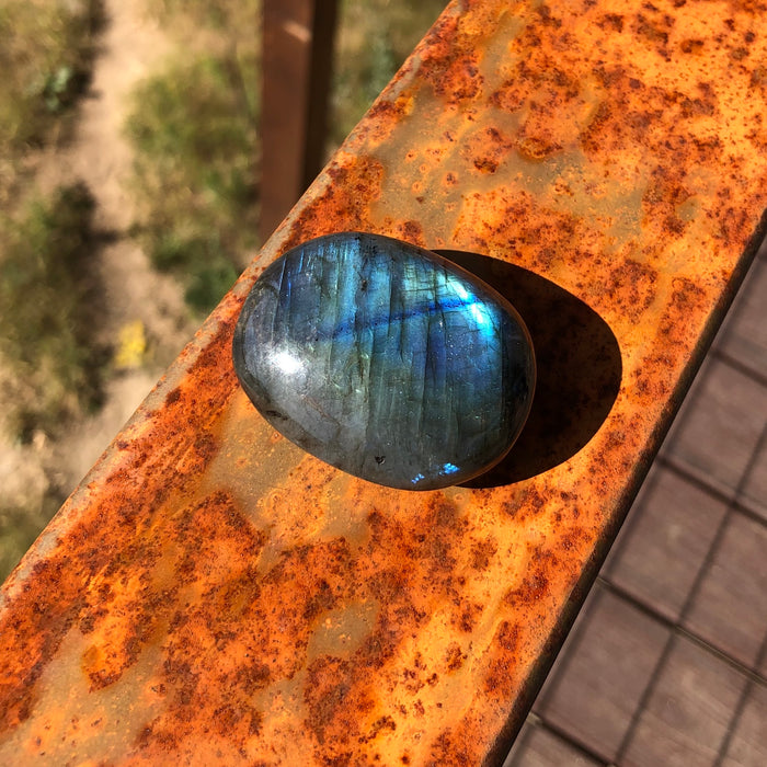 Labradorite Palm Stone