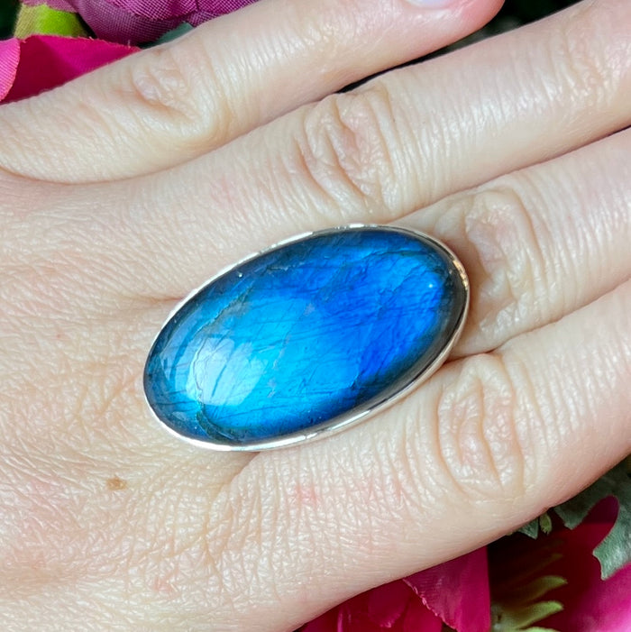 Labradorite Ring