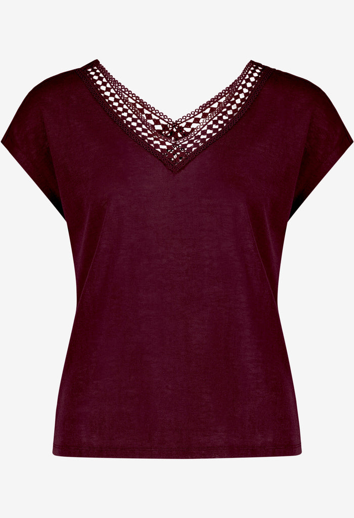 Lace Detail Top