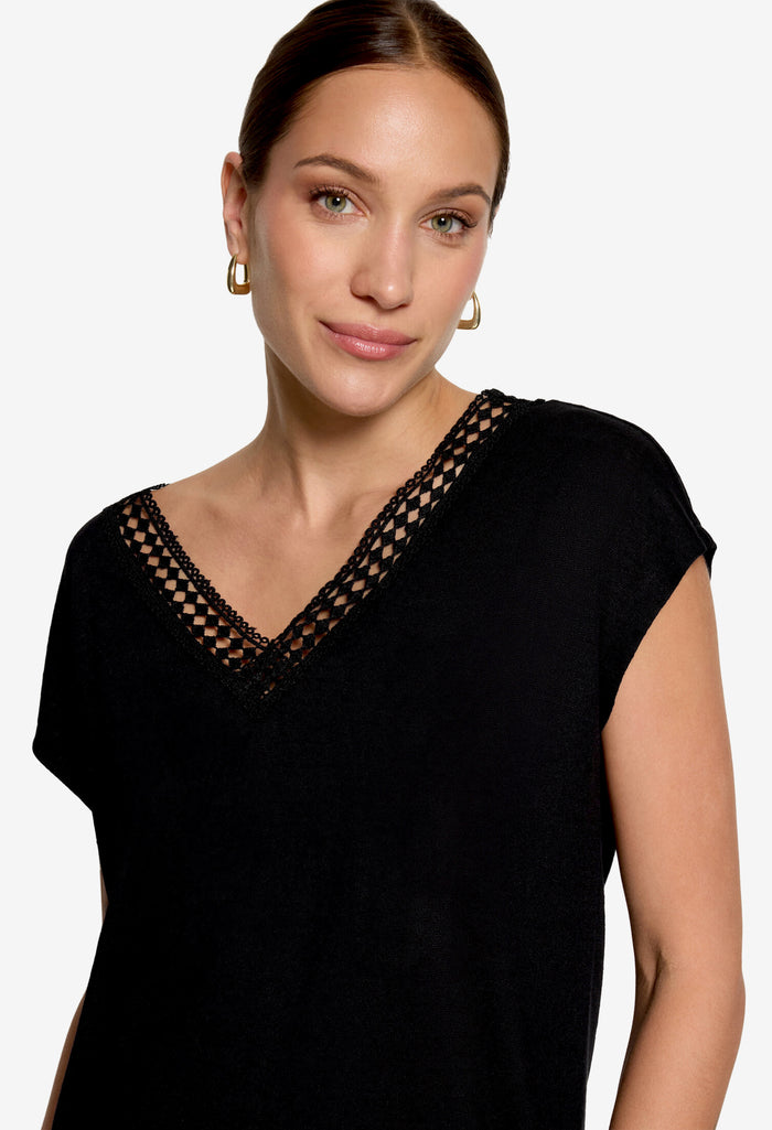 Lace Detail Top