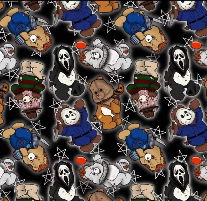 Ladies 3D Cute Halloween Characters Leggings
