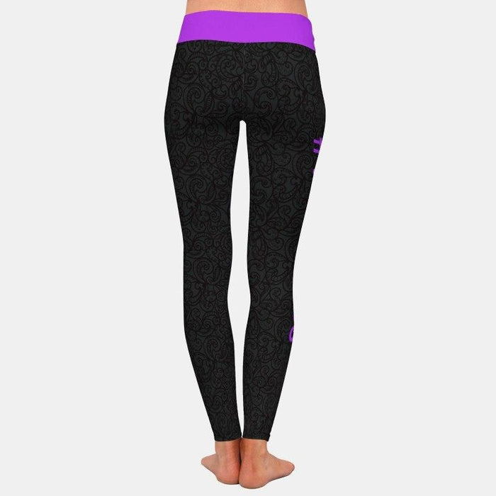 Ladies 3D #Wax Boss Printed Leggings