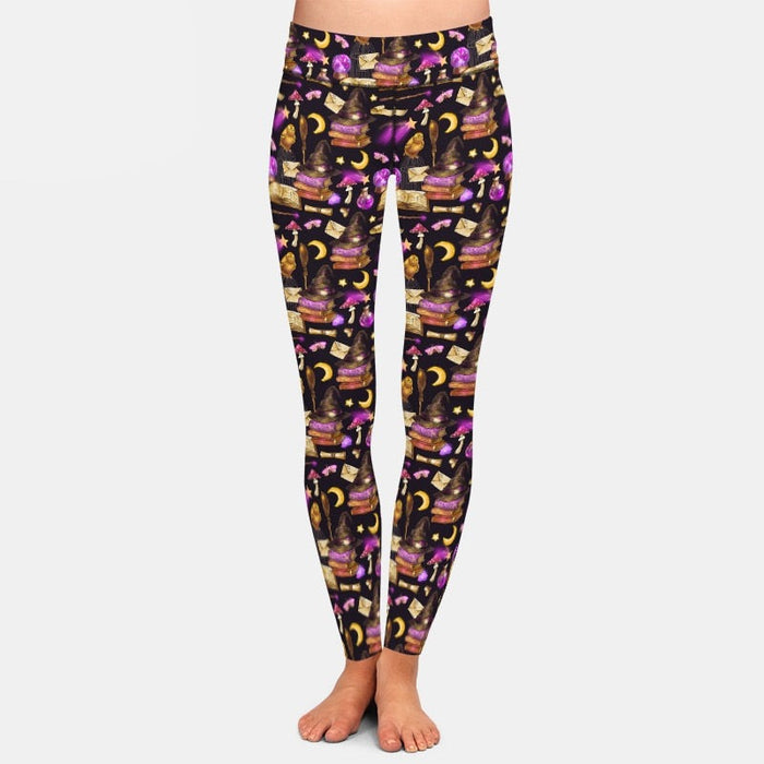 Ladies Assorted 3D Owls & Magic Designed Leggings