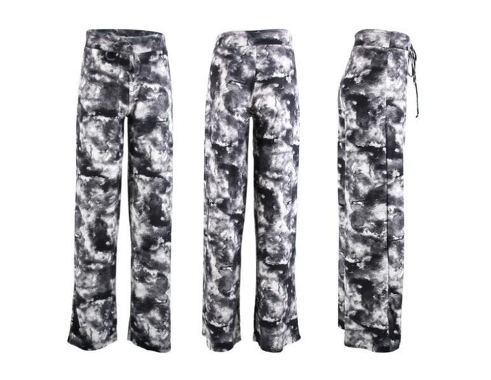 BLACK/WHITE TIE-DYE / MEDIUM - WITHOUT POCKETS