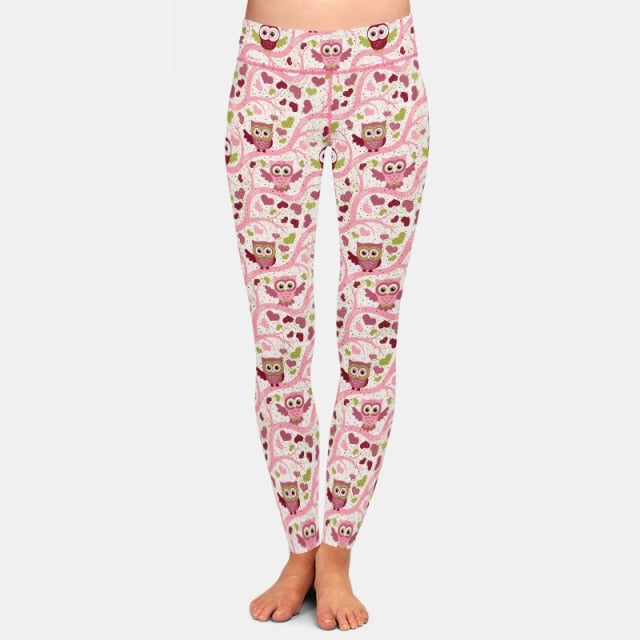 Ladies Beautiful Love Fashion Leggings