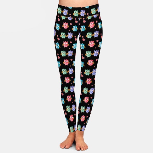 Ladies Beautiful Love Fashion Leggings