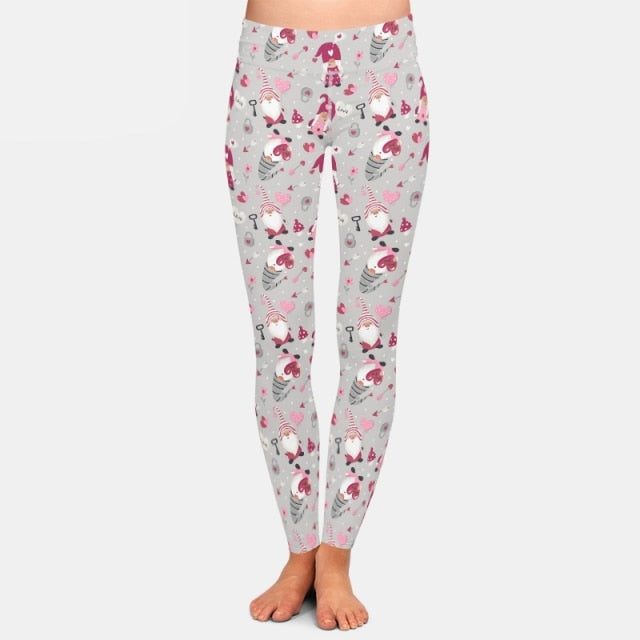 Ladies Beautiful Love Fashion Leggings