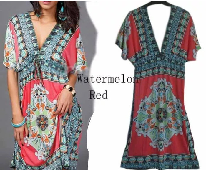 Ladies Beautiful Mini Kimono Dress