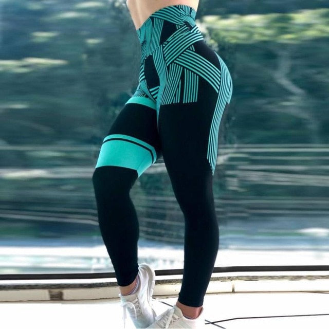 Ladies Gorgeous Style Fashion Digital 3D Print Leggings
