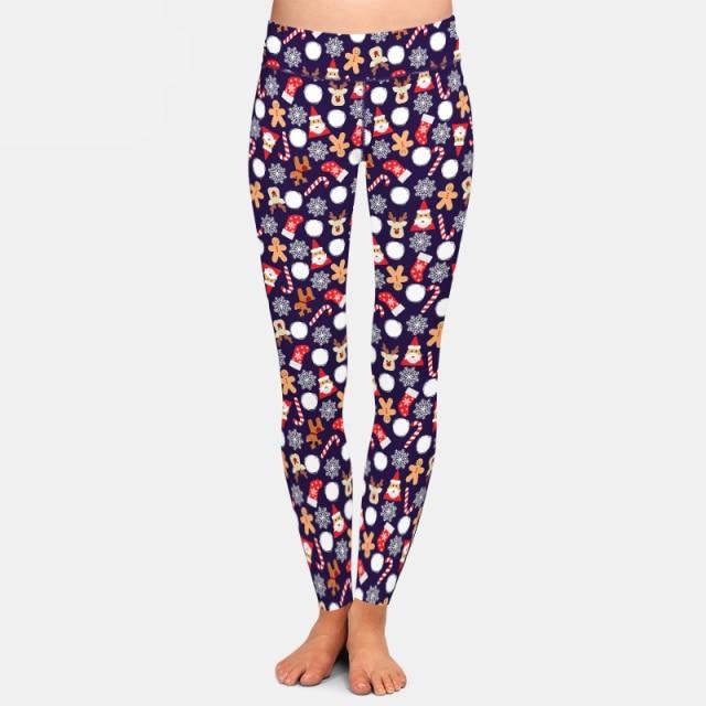 Ladies HUGE Assortment Christmas Printed Leggings