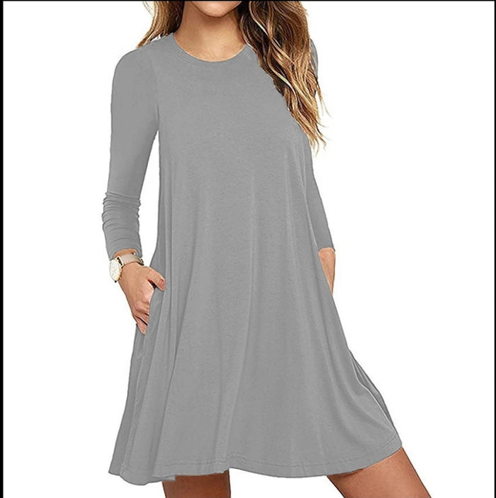 L/S GREY / S