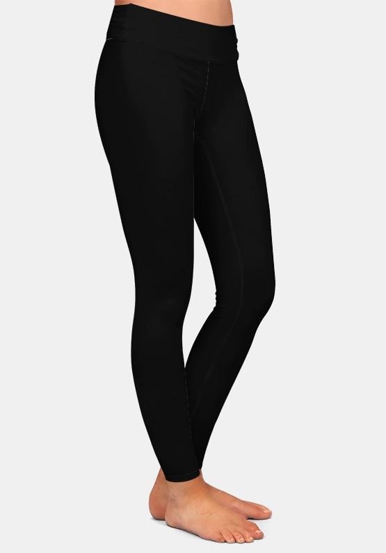 Solid Black Leggings2