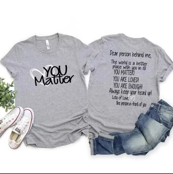Ladies You Matter TShirts