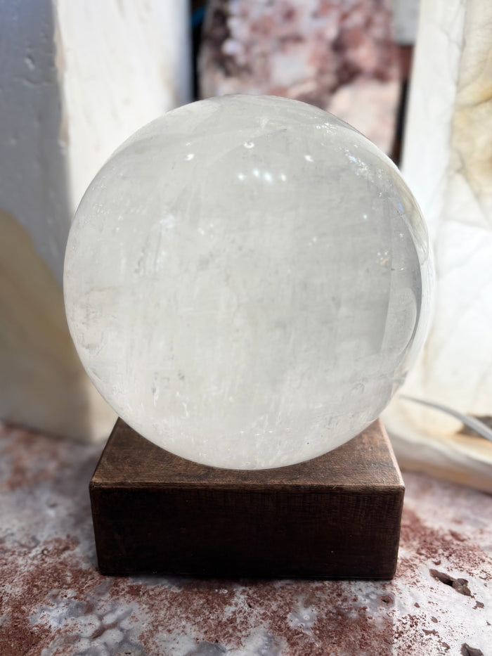 Large Iceland Spar Sphere Raffle: 3 Raffle Tickets for $10