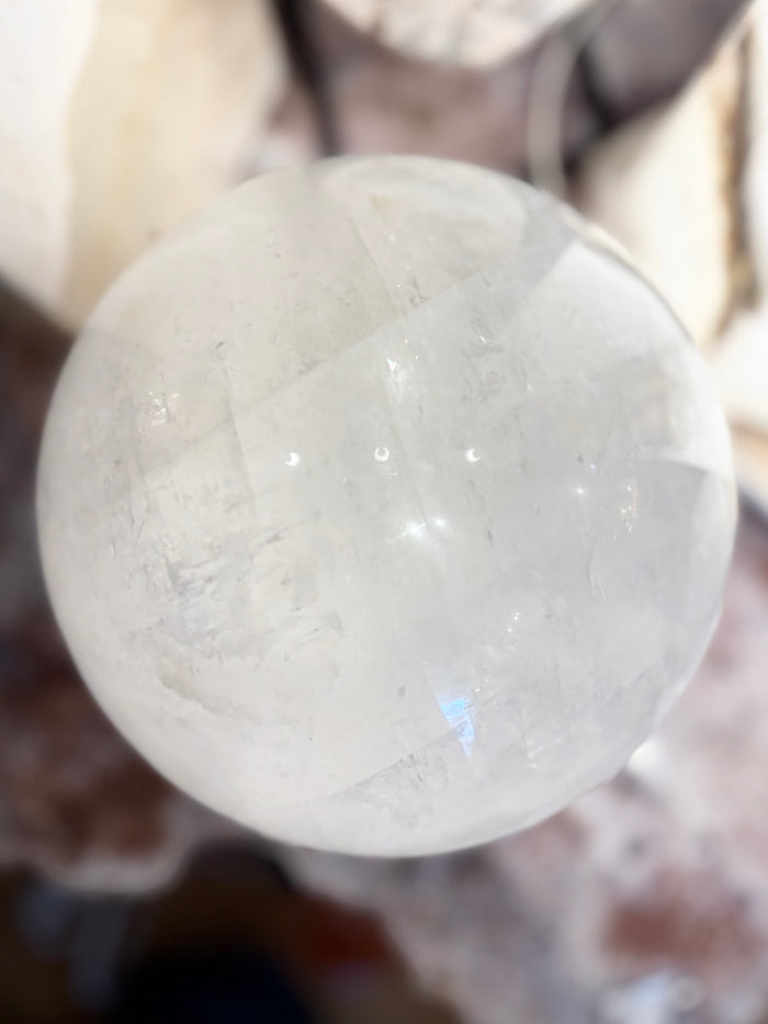 Large Iceland Spar Sphere Raffle: 3 Raffle Tickets for $10