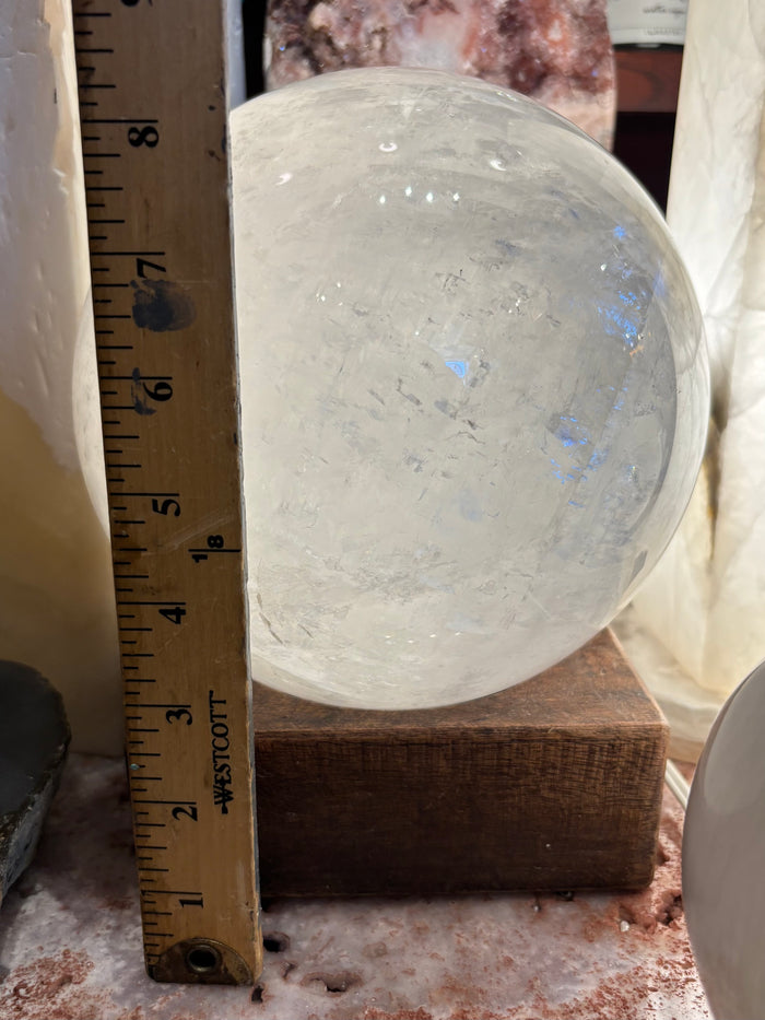 Large Iceland Spar Sphere Raffle: 3 Raffle Tickets for $10