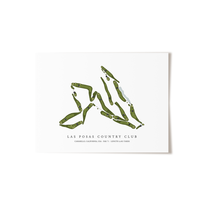 Las Posas Country Club | Golf Course Print | Unframed