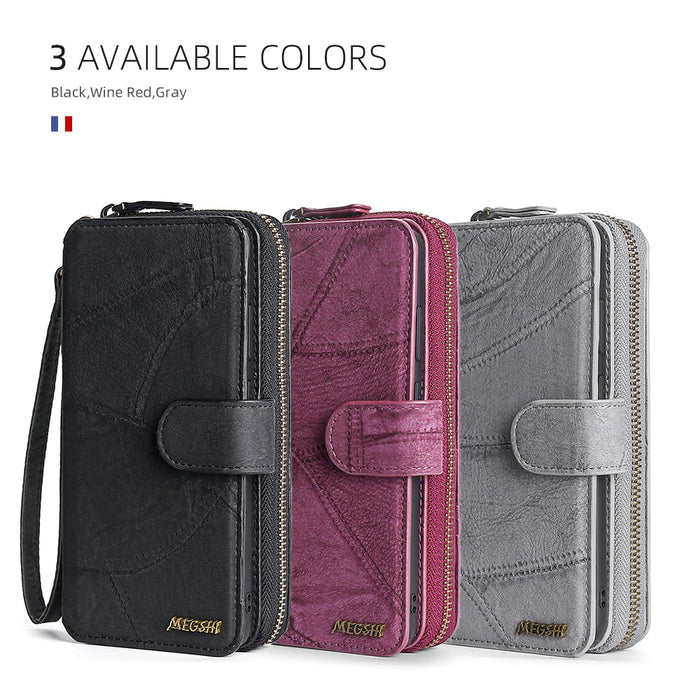 Leather Phone Case For Assorted Samsung Phones