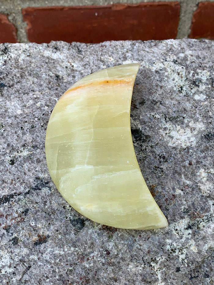 Lemon Calcite Moon