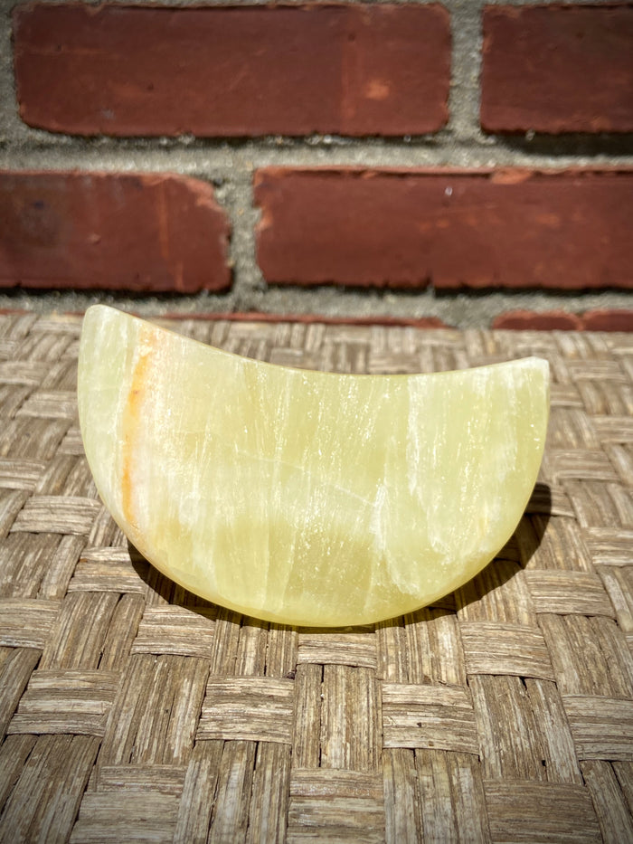 Lemon Calcite Moon