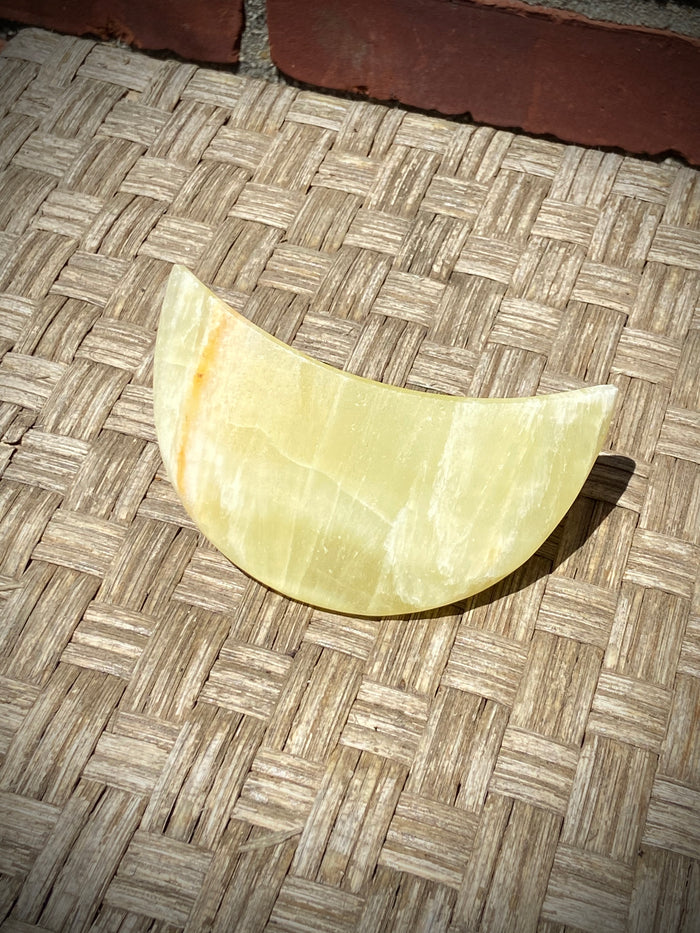 Lemon Calcite Moon