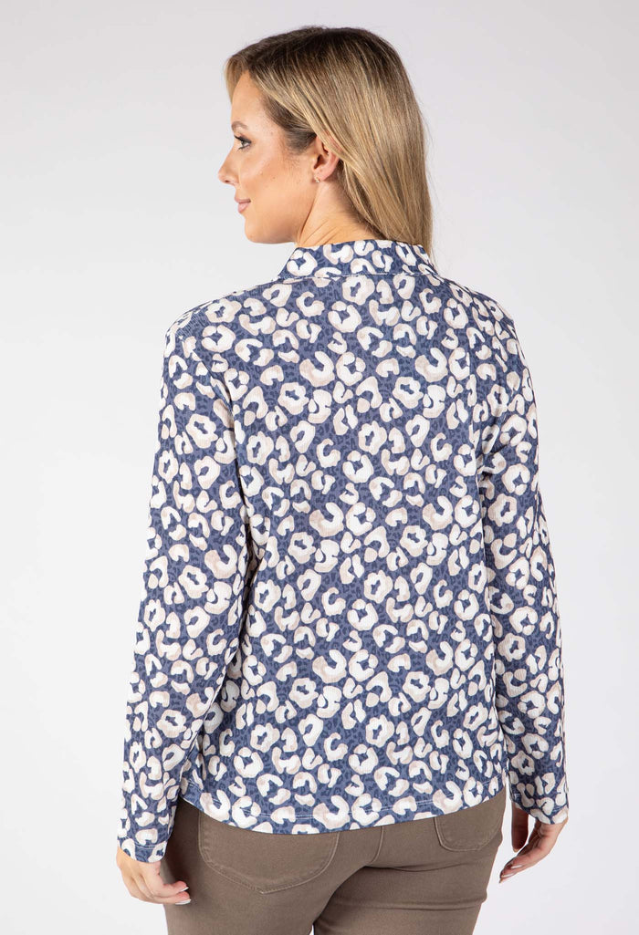 Leopard Print Blouse