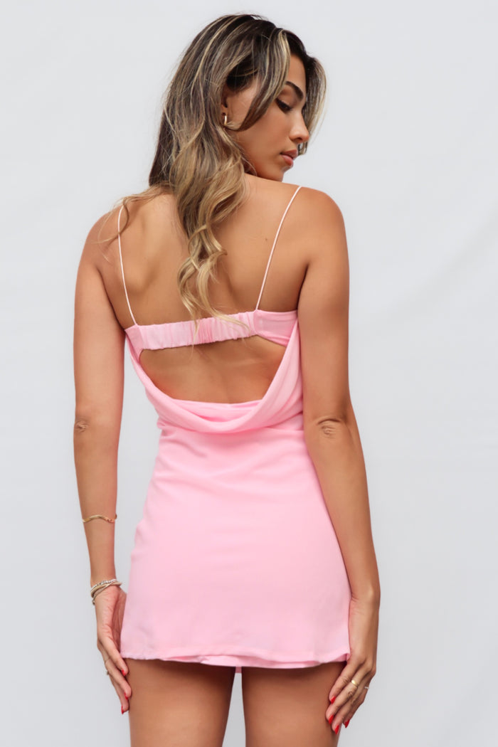 Lexi Mini Dress - Pink - Runway Goddess