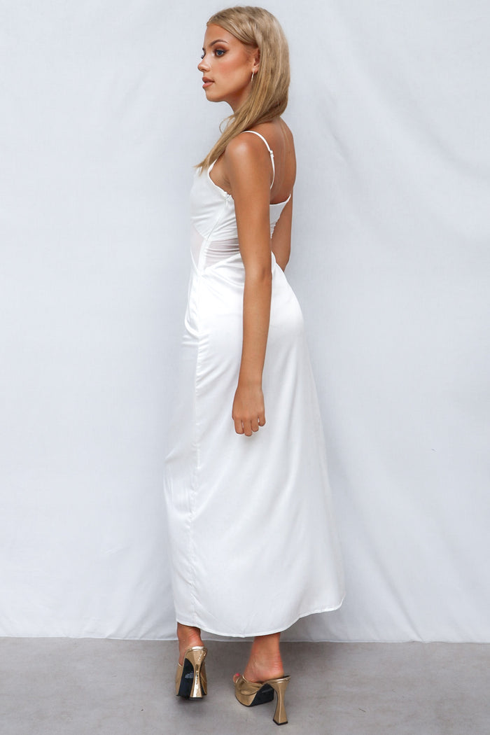 Lia Maxi Dress - White