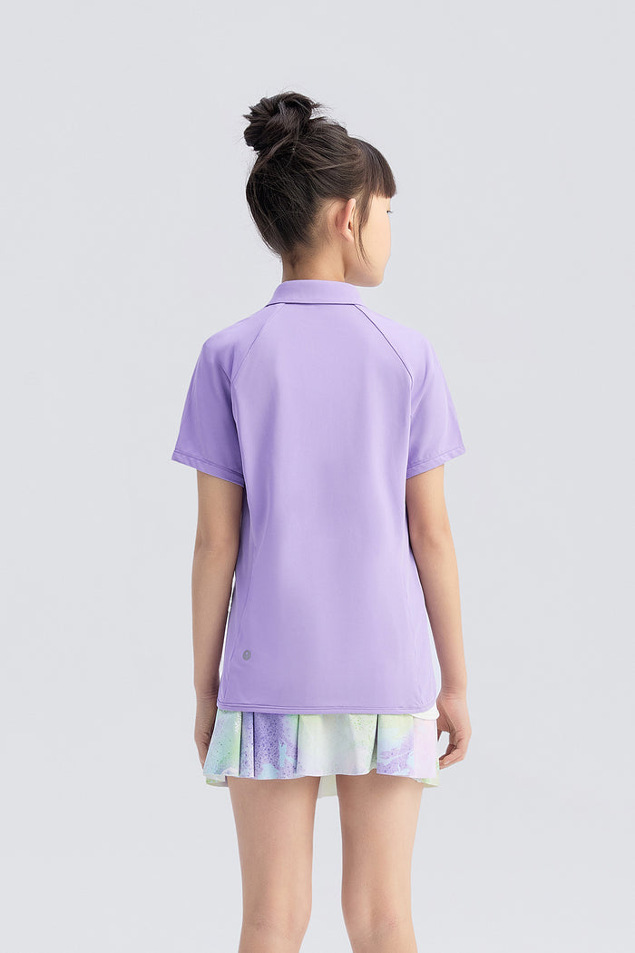 Lightweight Short Polo **Lavender**
