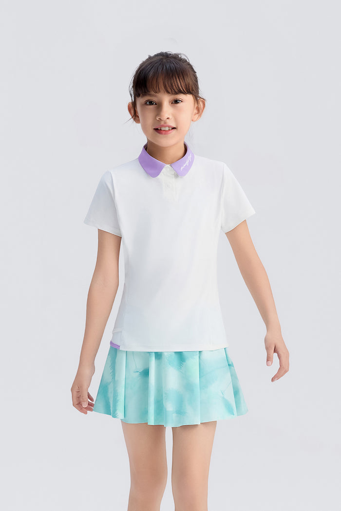 Lightweight Short Polo **Cloud Dancer**