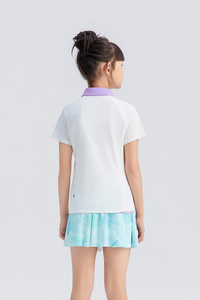 Lightweight Short Polo **Cloud Dancer**