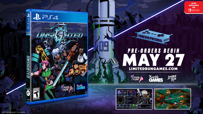Limited Run #464: UNSIGHTED (PS4)