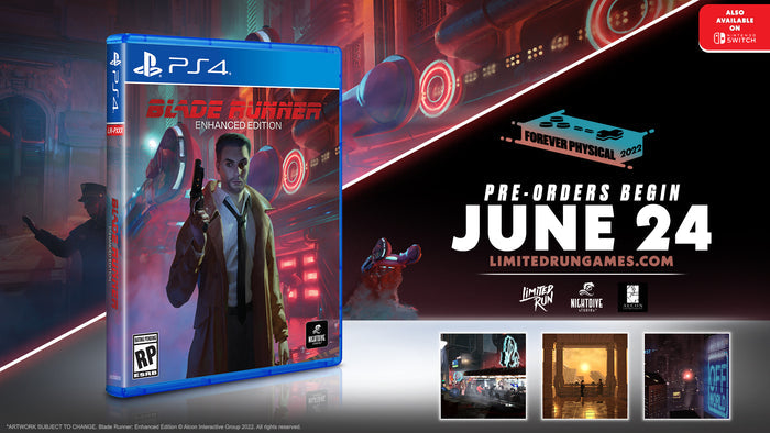Limited Run #466: Blade Runner: Enhanced Edition (PS4)