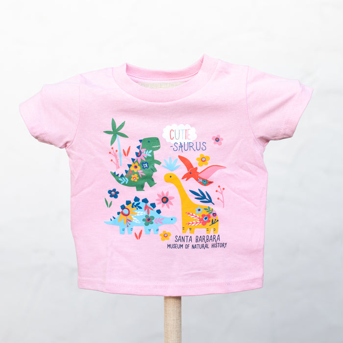 Little Flowery Dinos Infant T-Shirt