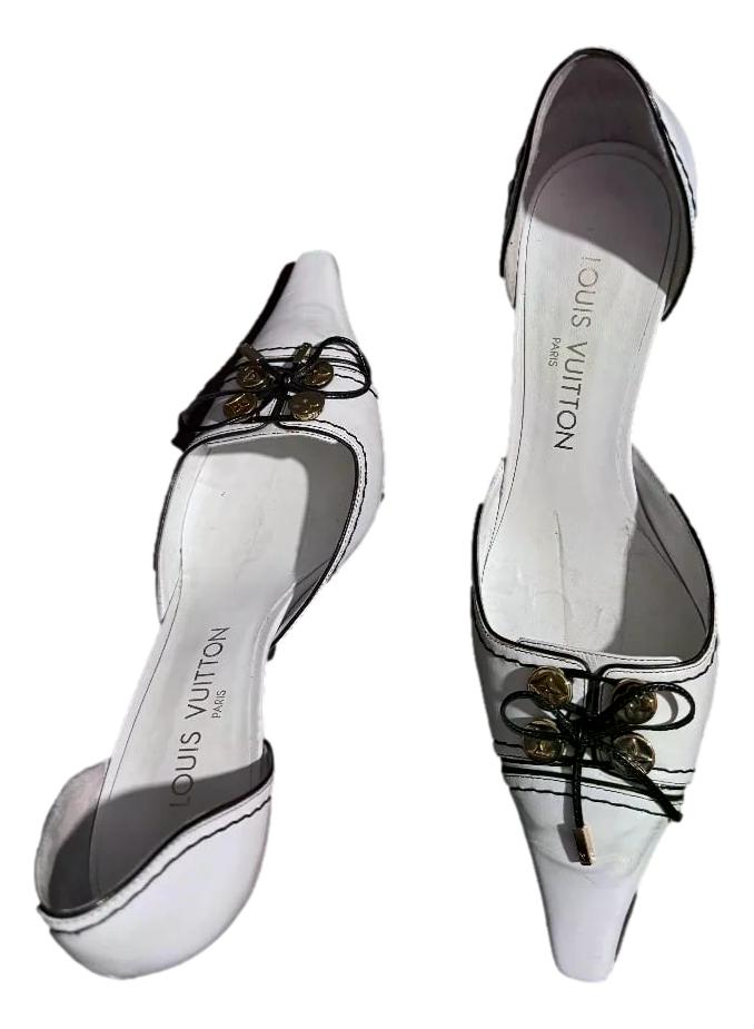 LOUIS VUITTON KITTEN HEELS
