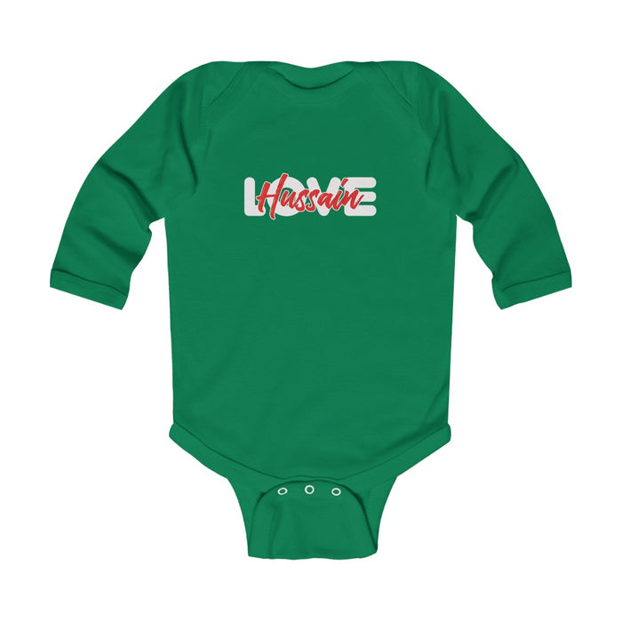 Love Hussain (as) White - Infant Long Sleeve Bodysuit