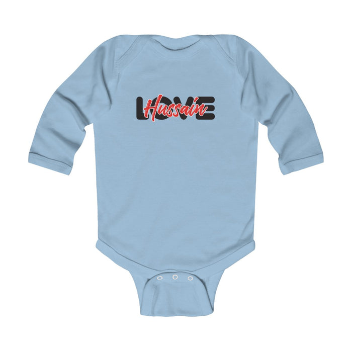 Love Hussain (as) White - Infant Long Sleeve Bodysuit