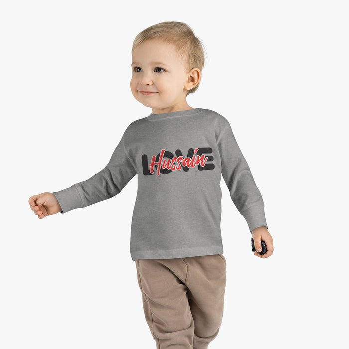 Love Hussain (as) White - Long Sleeve Shirt Toddler