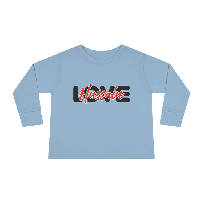 Love Hussain (as) White - Long Sleeve Shirt Toddler