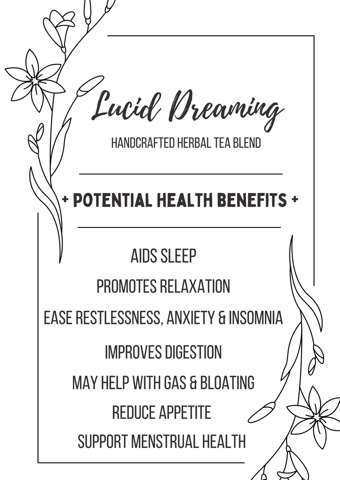 LUCID DREAMING Handcrafted Herbal Tea Blend