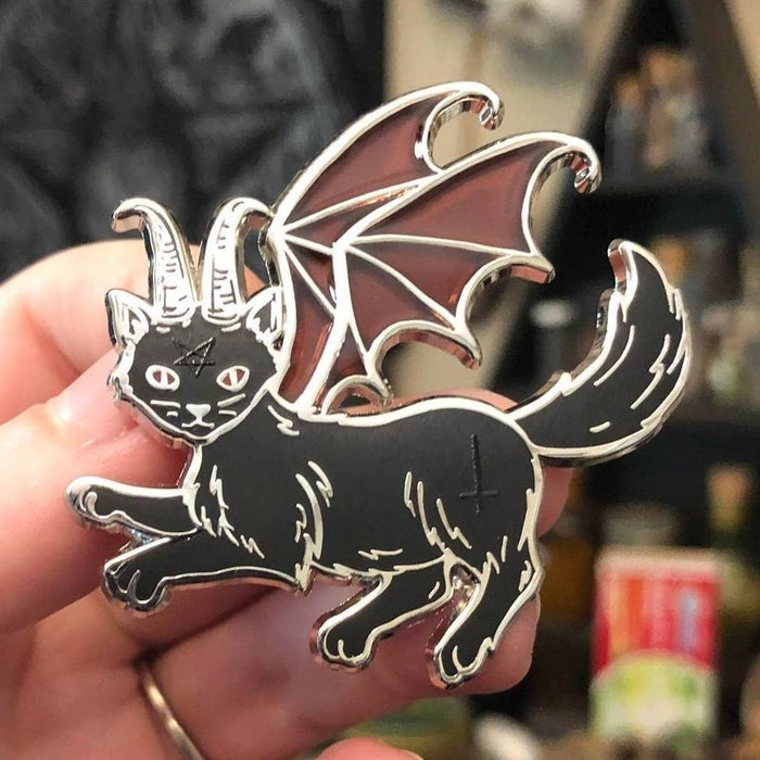 Lucipurr Enamel Pin