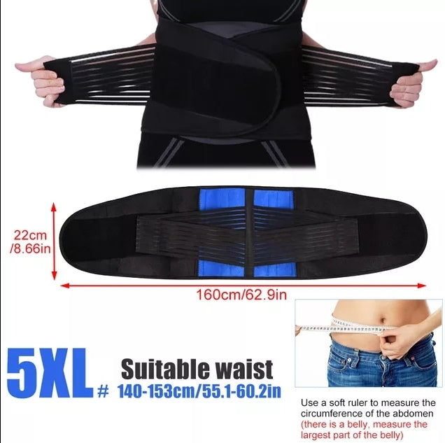 5XL / Blue/Black