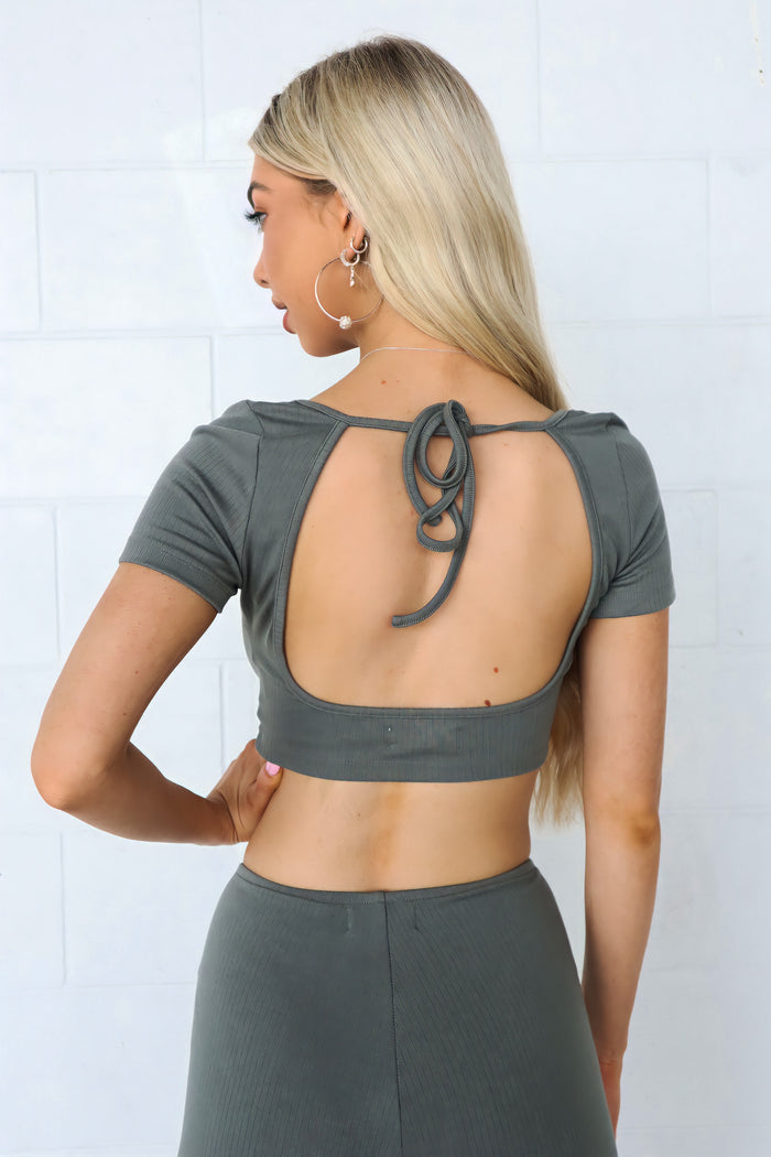 Lydia Ribbed Set - Top - Runway Goddess
