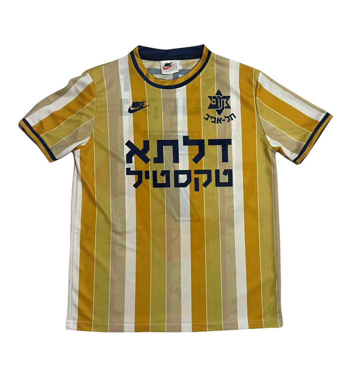 Maccabi Tel Aviv Shirt 1988-1989 Home - Retro Jerseys, חולצה של מכבי תל אביב