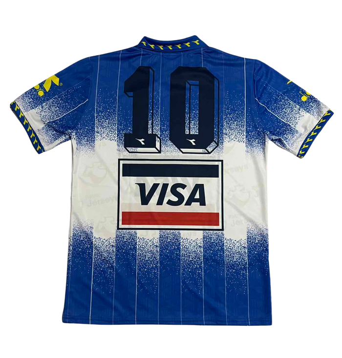 Maccabi Tel Aviv Shirt 1993-1994 Away - Retro Jersey, חולצה של מכבי תל אביב