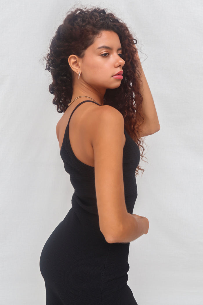 Maddox Mini Dress - Black - Runway Goddess