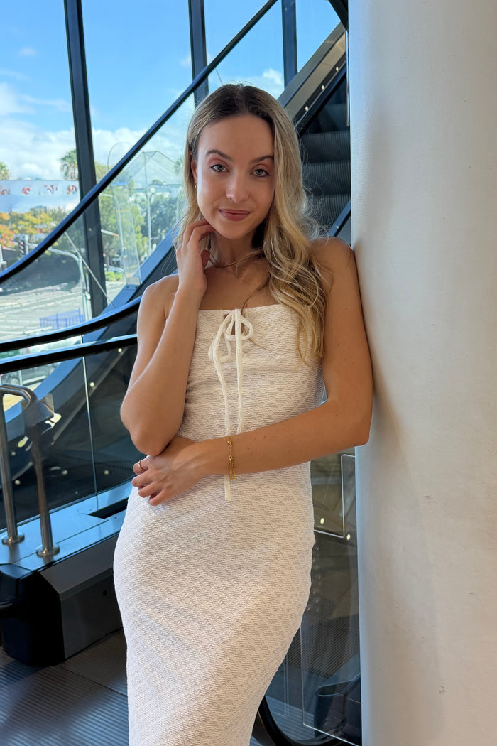 Maggie Maxi Dress - White - Runway Goddess