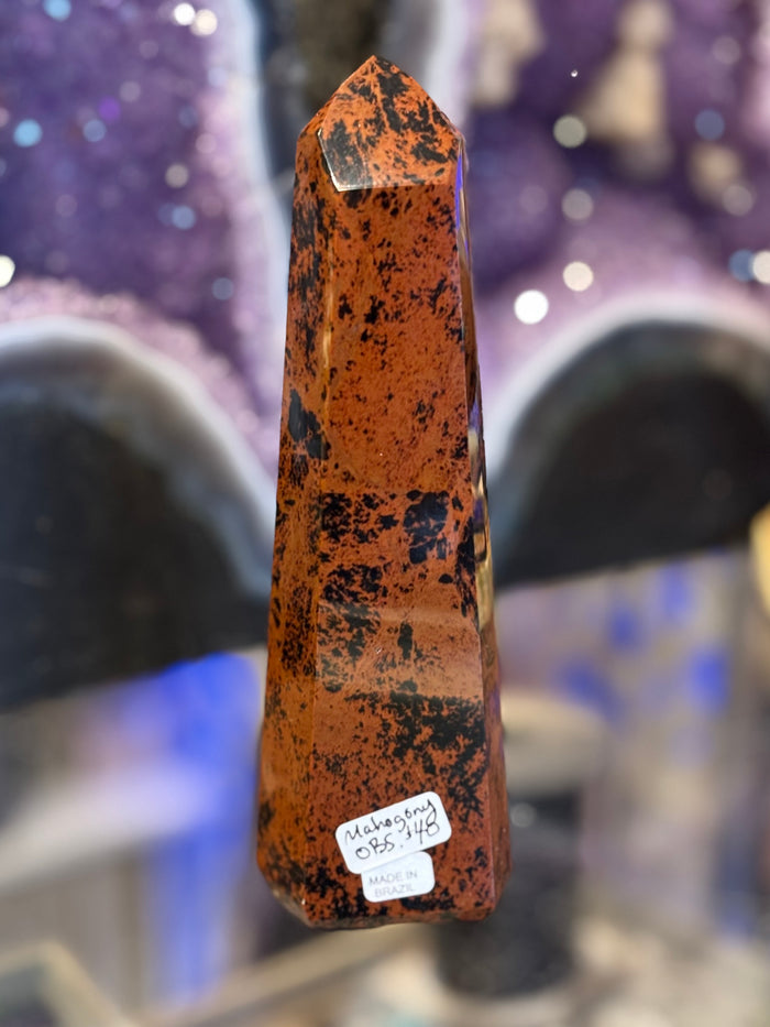 Mahogany Obsidian Tower